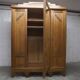 Art Deco oak sculpted wardrobe - Flemish workshop circa 1930