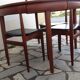 Table and chairs Hans Olsen made in Denmark