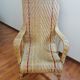 Rattan/wicker armchair 30s