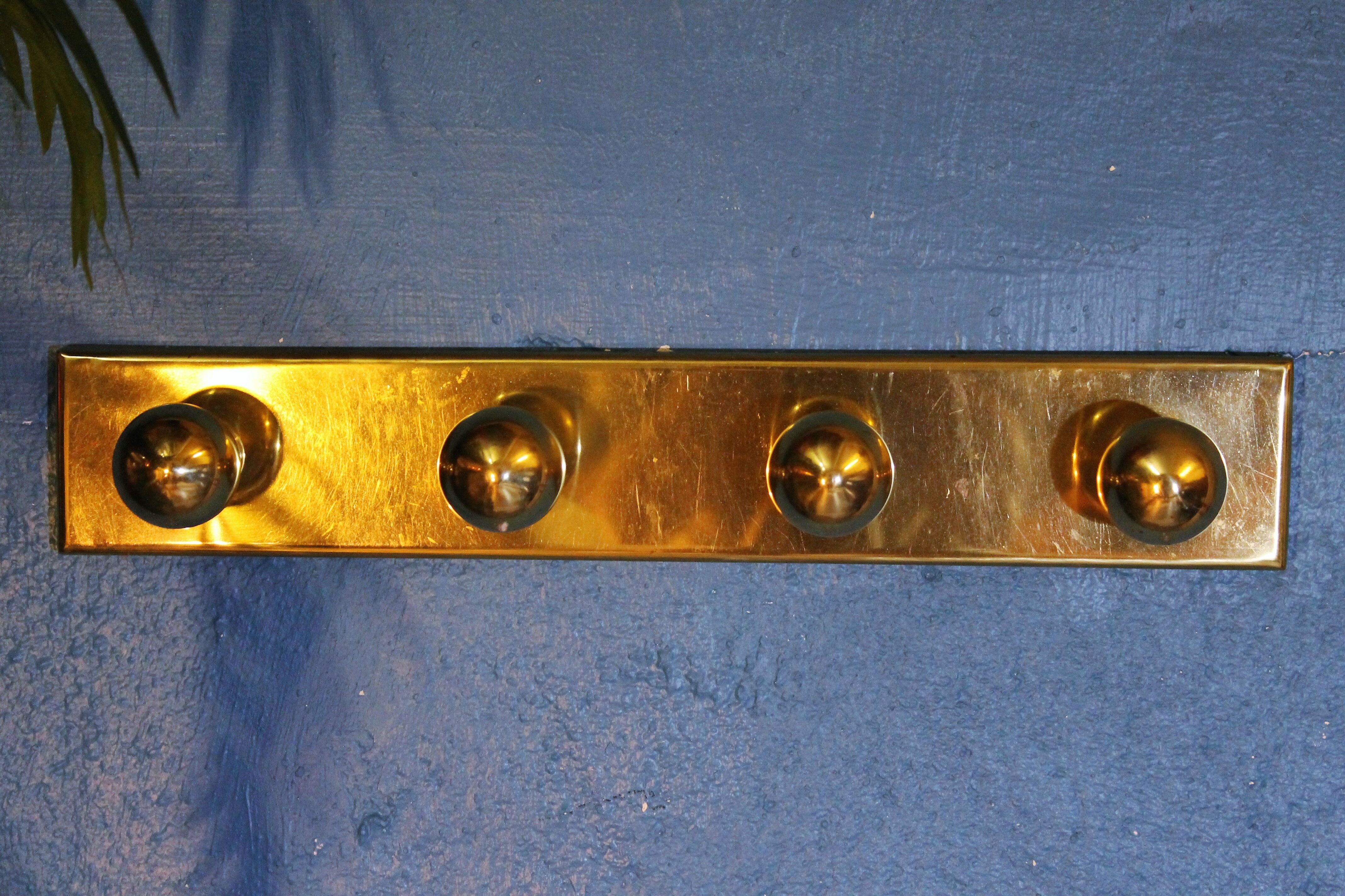 Wall coat rack 1960s
