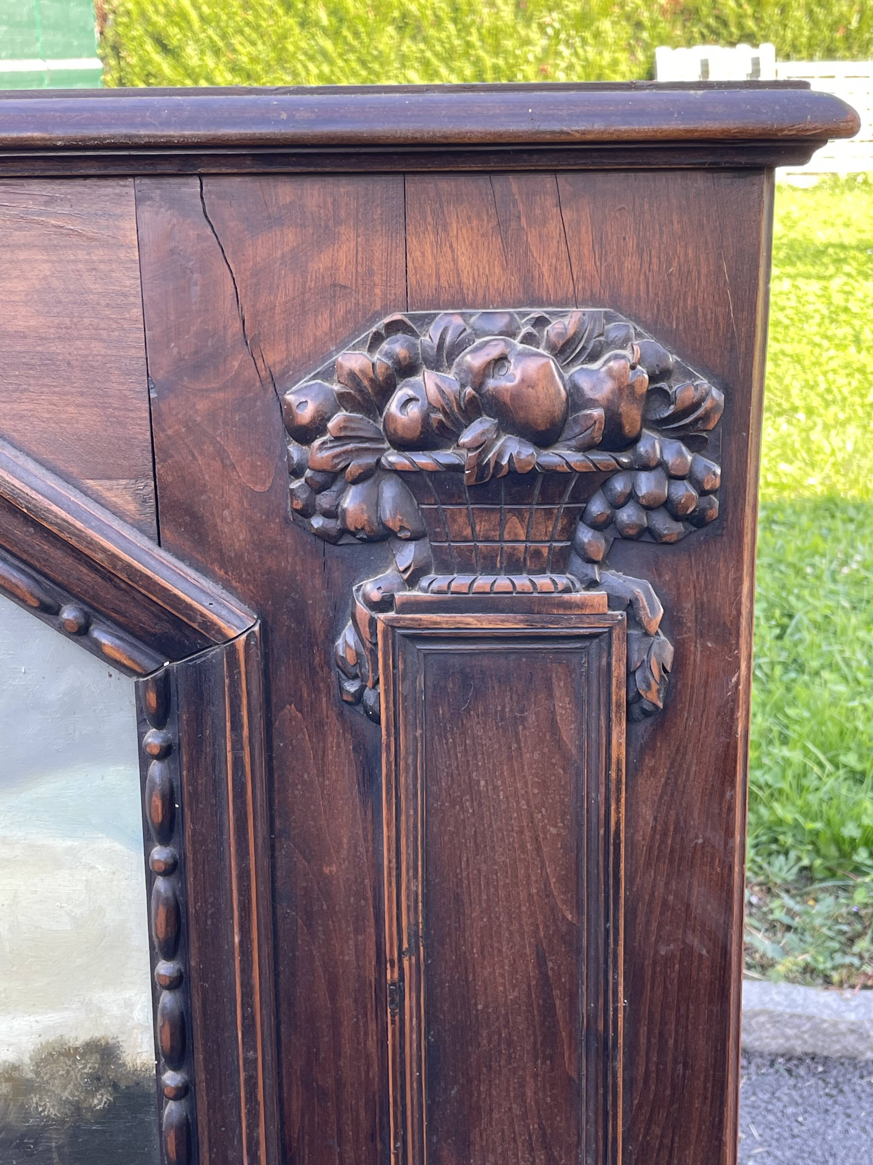 Large Mirror, Antique Trumeau