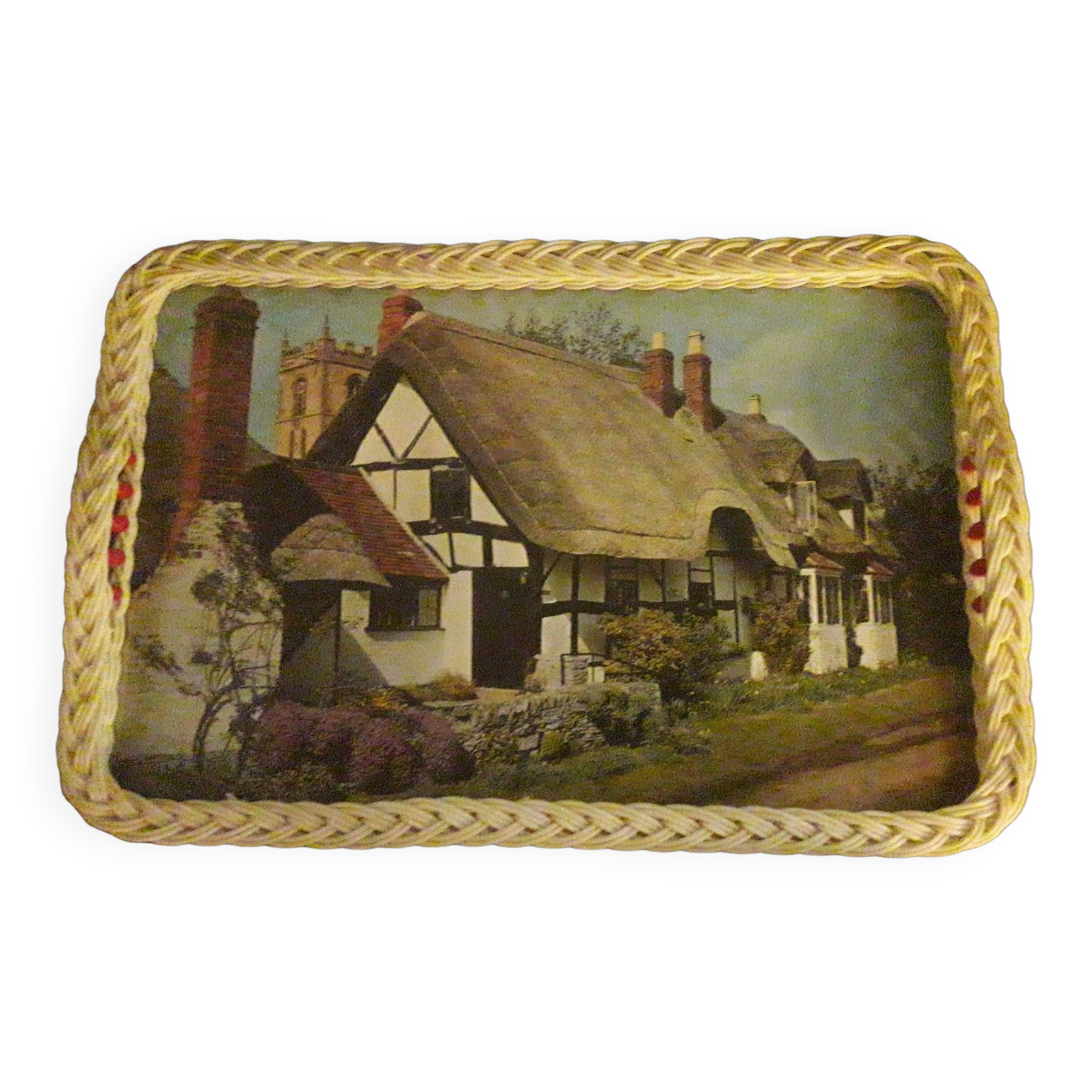 Plateau de service kitsch