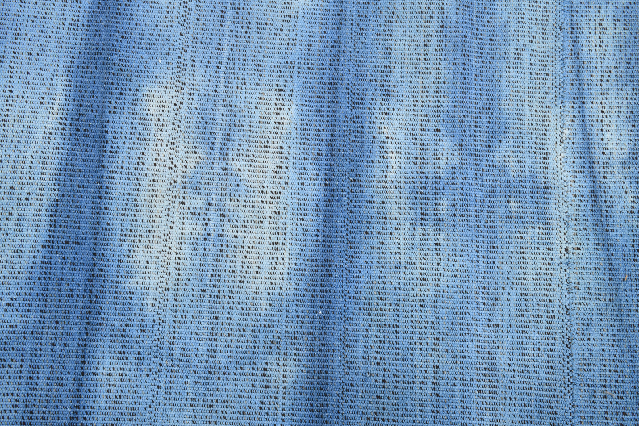 Blue oversize turkish rug 357x270cm