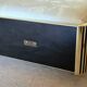 Black lacquered double bed with brass, Maison Roméo Paris, 1970s