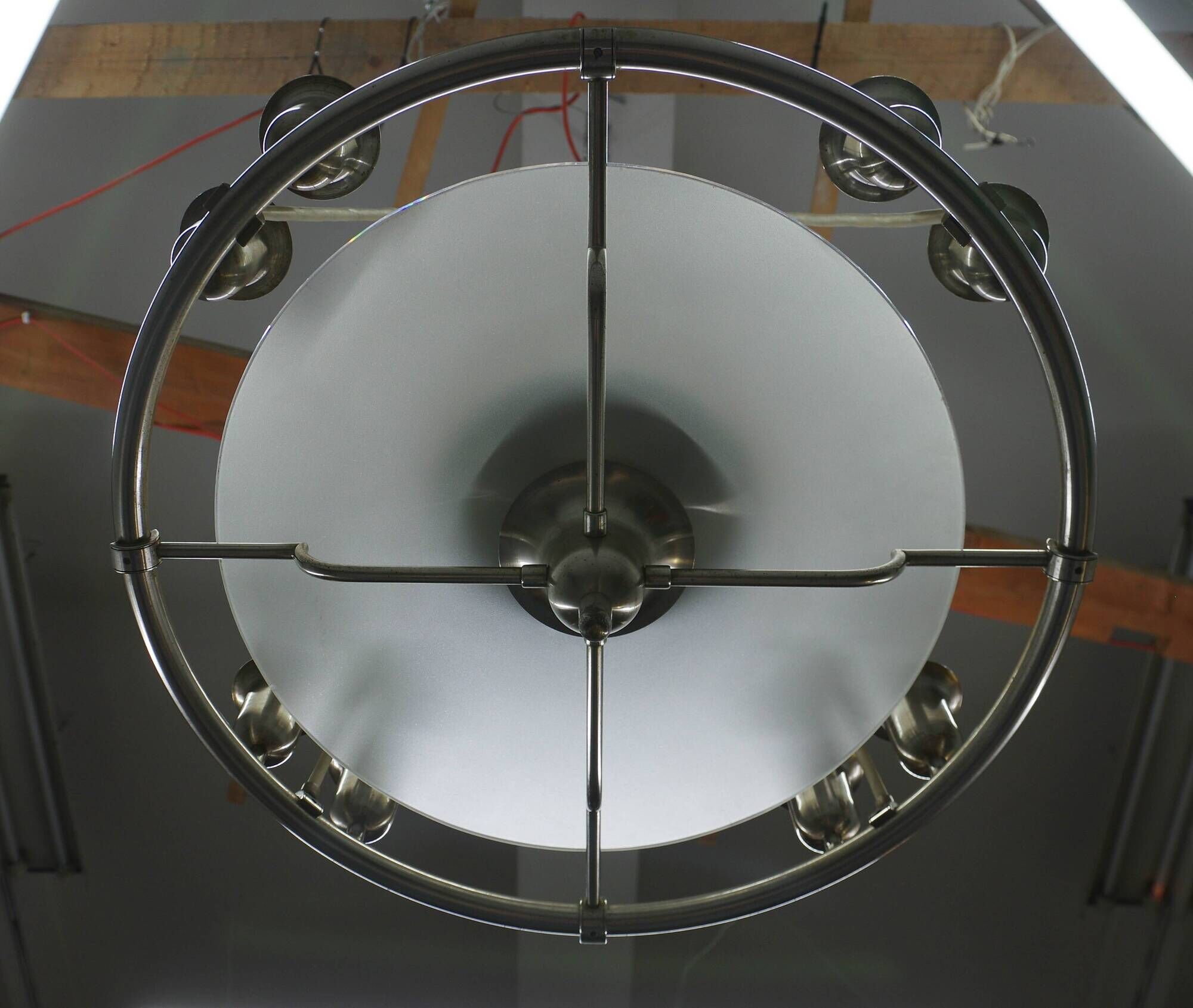 Art Deco Chandelier by Franta Anýž for IAS, Czechoslovakia, 1930s