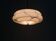 Large Art Deco Pendant Light in Beige - 1930s-1940s