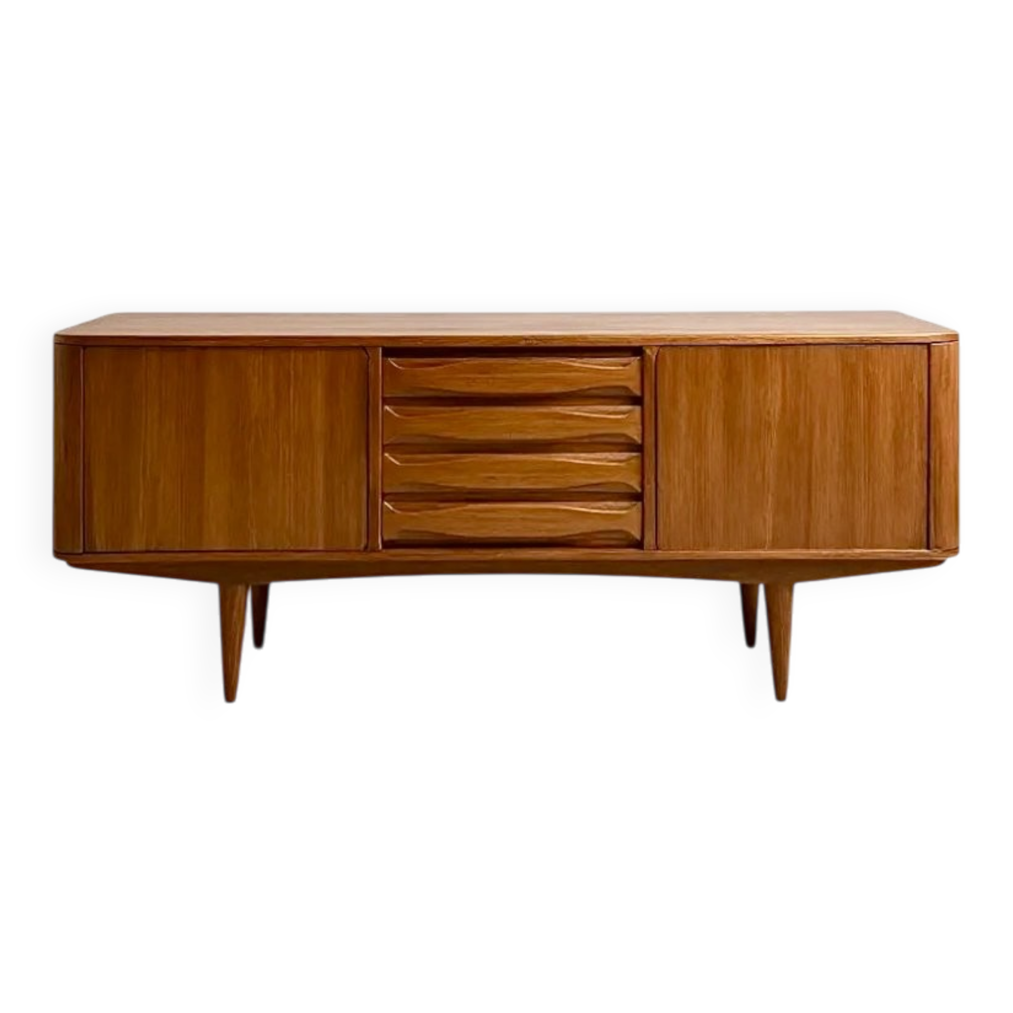 Buffet scandinave en teck par Bernhard Pedersen & Søn, années 1960-70