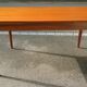Scandinavian extendable teak table
