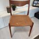 Set of 6 vintage Danish Scandinavian chairs