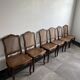 SET OF 6 LOUIS XV CANED CHAIRS IN WALNUT