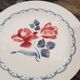 Lot 6 plates Digoin Sarreguemines model Cannes