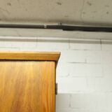 1950s Parisian wardrobe with mirror, 135 x 19 cm