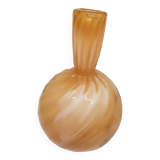Vase boule verre soufflé