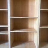 Modular library in solid wood
