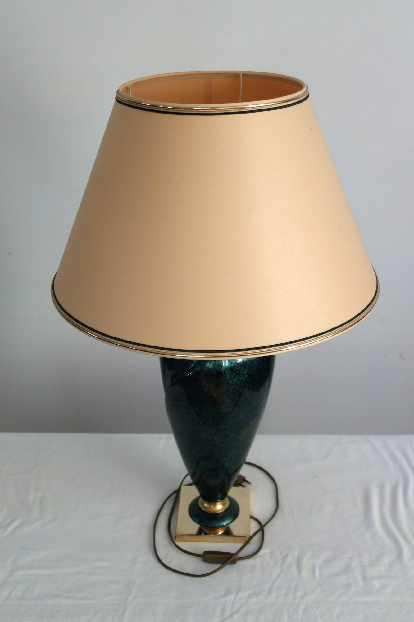 Robert de Schuytener ceramic living room lamp 1980