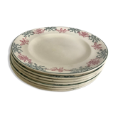 Lot de 7 assiettes Longwy