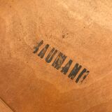 4 vintage 1960 Baumann chairs in blond beech