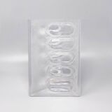 1970s Astonishing "Frost" vase in glass by Arnolfo di Cambio. Made In Italy. This vase is in excelle