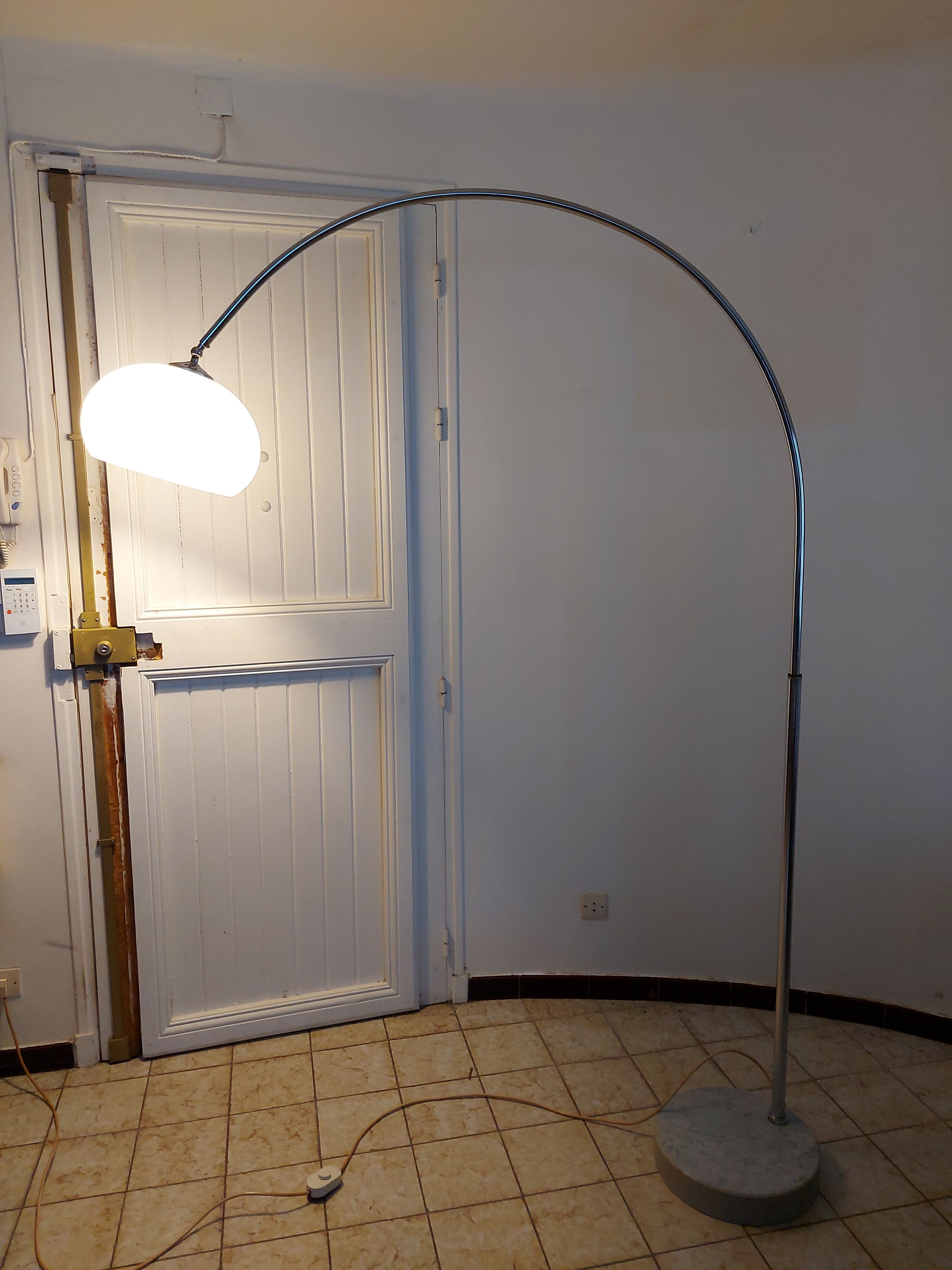 Vintage arch lamppost 1970