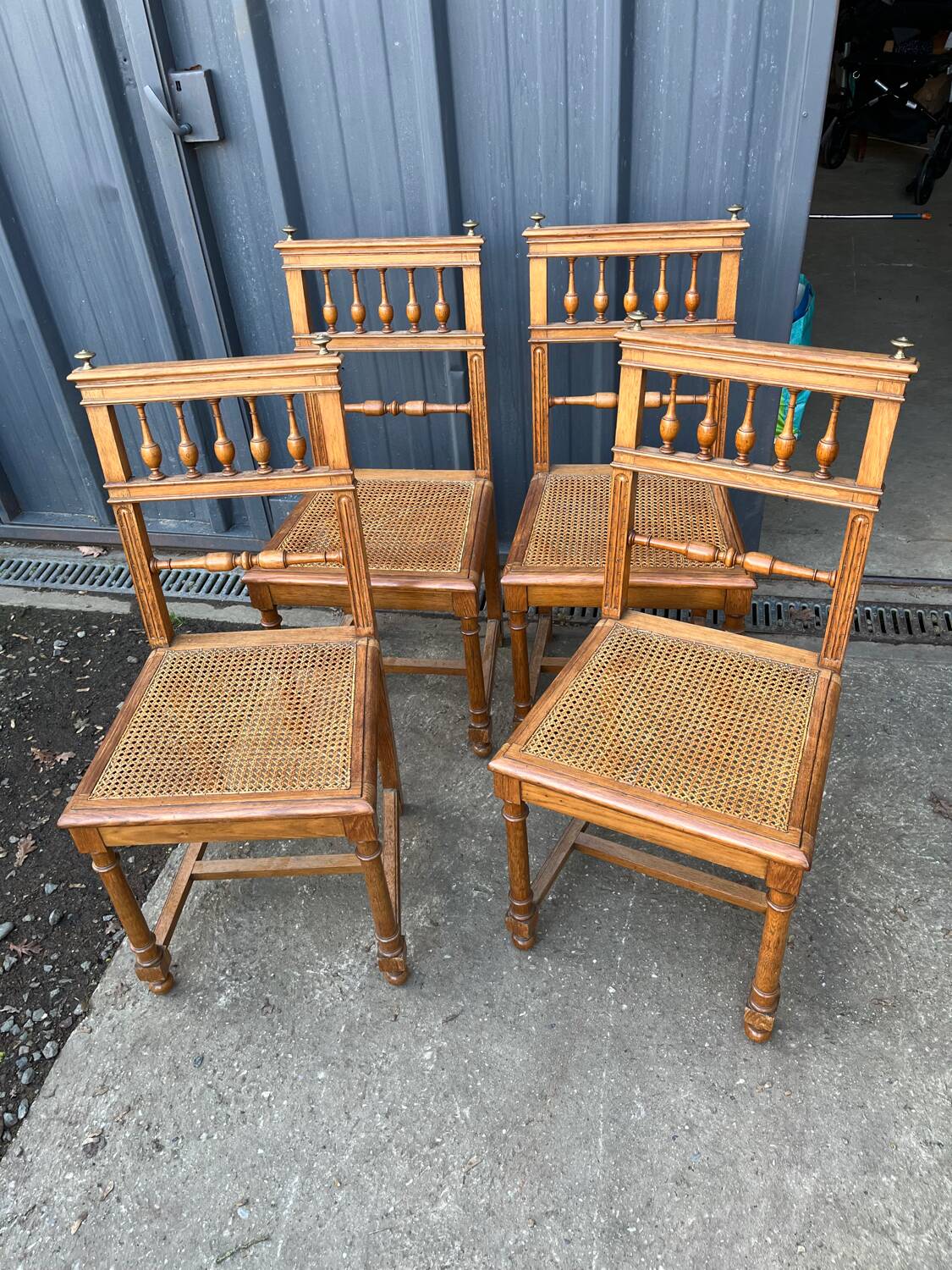 Cane chairs