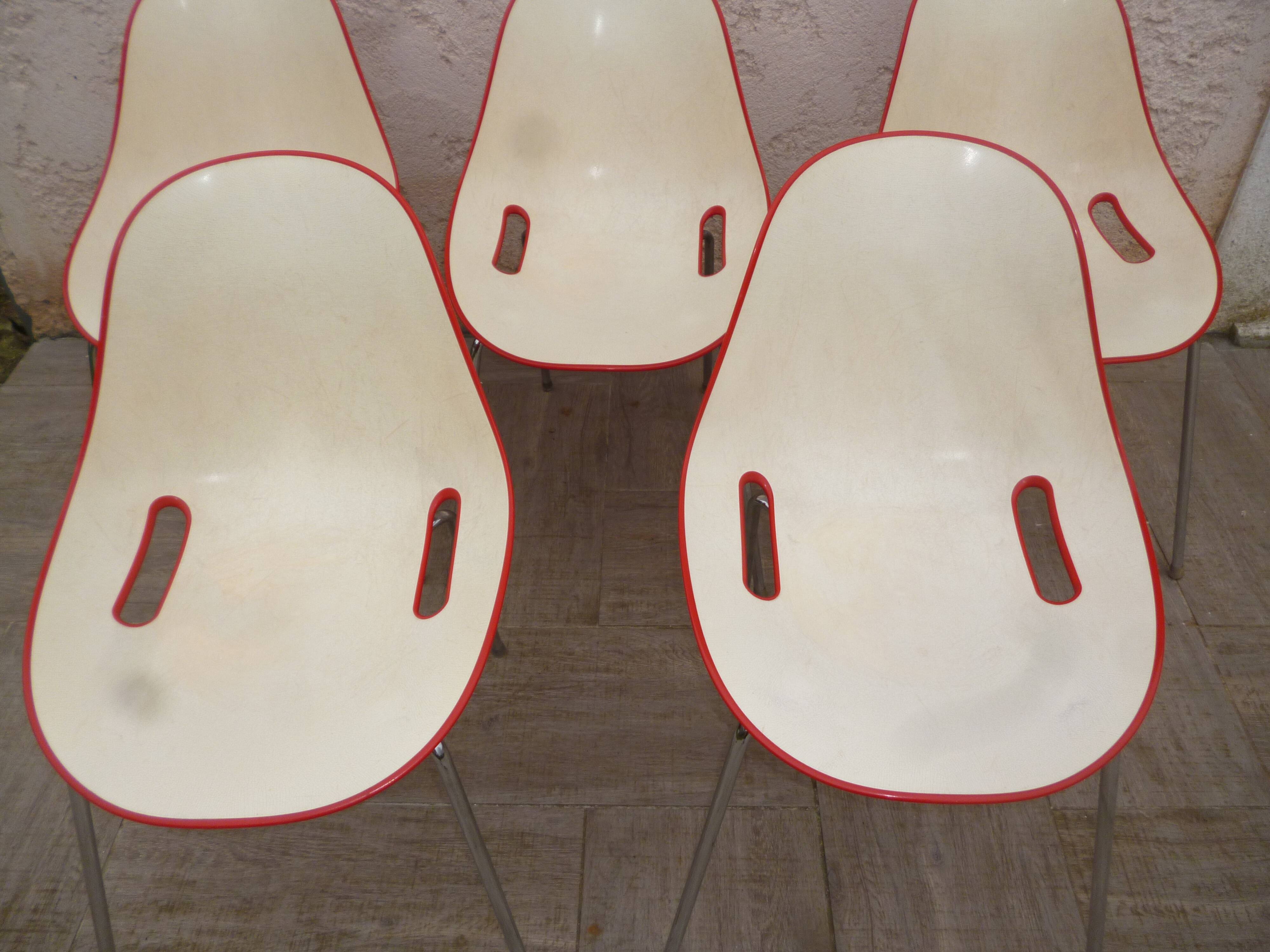 Lot Sofline design chairs