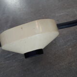 Italian lamppost 3 globes opalines 60s