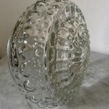 Glass ceiling light circa 1960