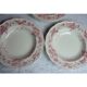 6 hollow plates English earthenware Cauldon England from the great depot E. Bourgeois