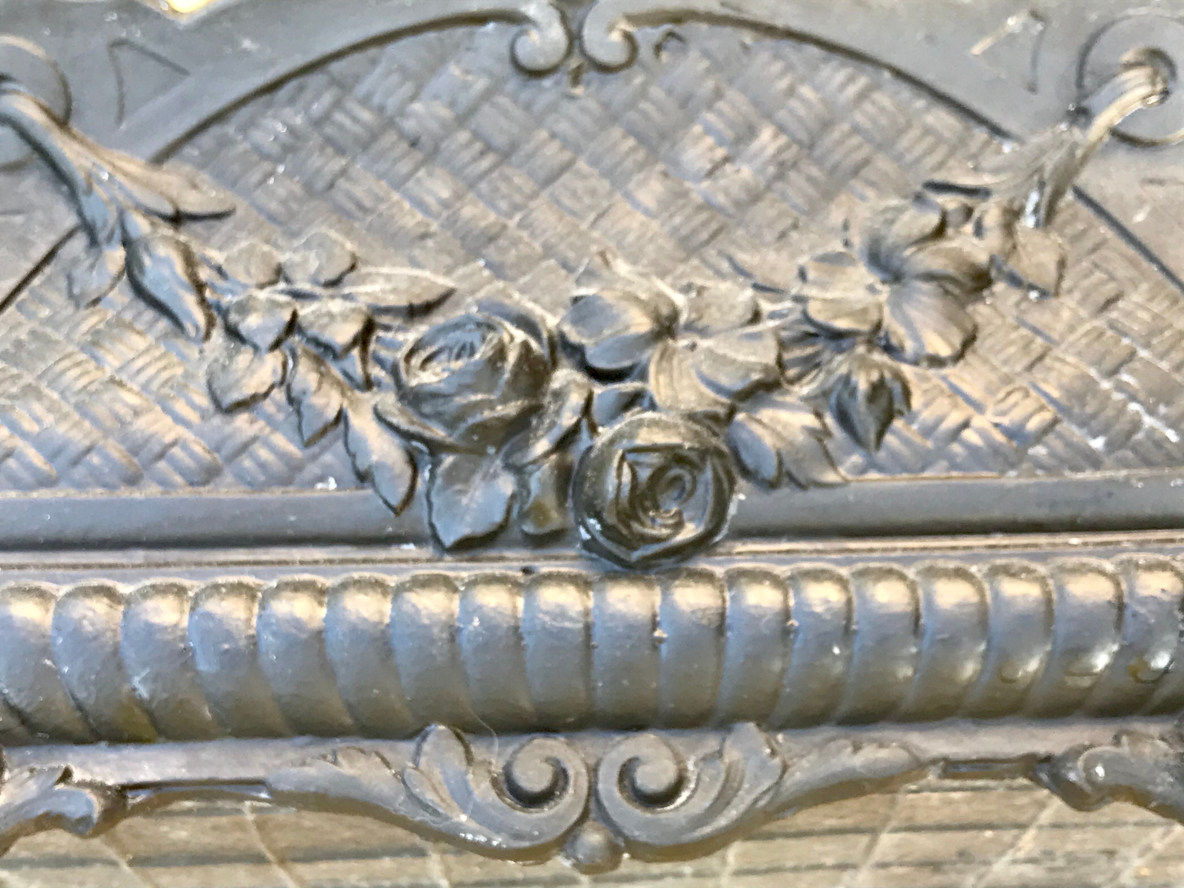 Jardinière en fonte circa 1900