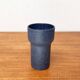 Mid-Century German Studio Pottery Minimalist Vase from Ernst Loesche, 1960s