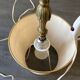 Vintage brass table lamp – 1950s – Rococo style base