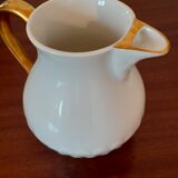 Creamer and milk jug in porcelain Vignaud
