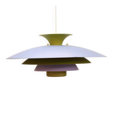 Suspension nordique colorée, fabriquée par Form Light *** Danemark 1970
