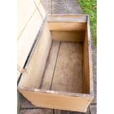 Vintage wooden trunk