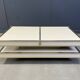 Vintage coffee table by Willy Rizzo for Mario Sabot, 1970s