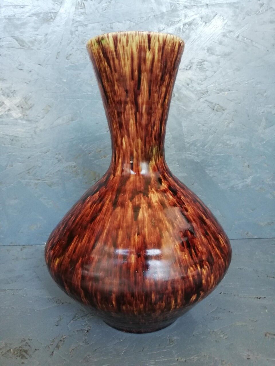 Vase 60s signed Accolay