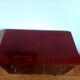 Vintage 1950s lacquered wooden dressing table