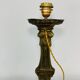 Lamp foot Bronze gilded brass old spat candle church 19th candelabra