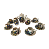 Flambéed coffee service