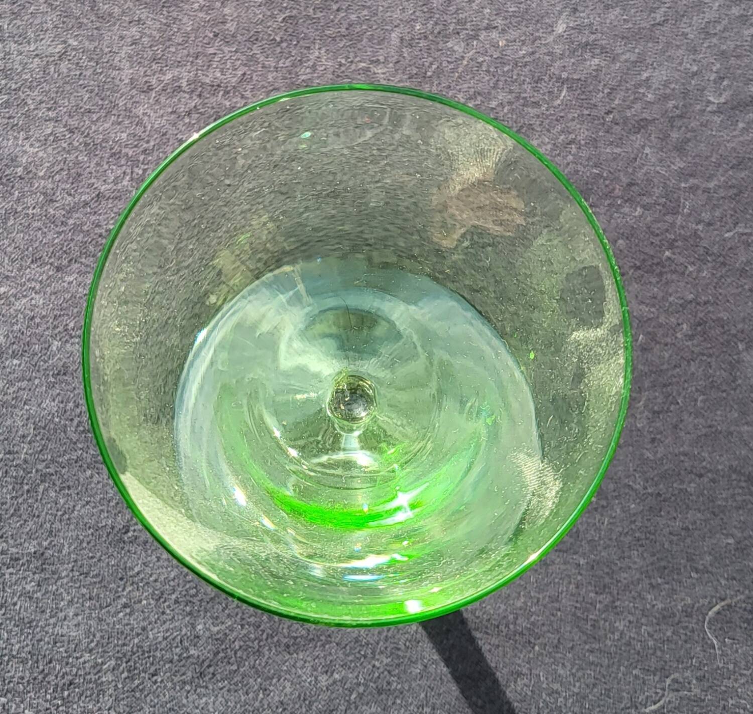 8 crystal aperitif glasses