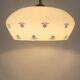 Opaline glass pendant light