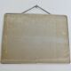 Very old XXL barber mirror with chain, art deco 40s 50s