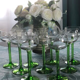 Lot 9 verres alsace