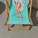 Vintage deckchair
