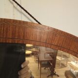 Art Deco oval mirror 75x44cm
