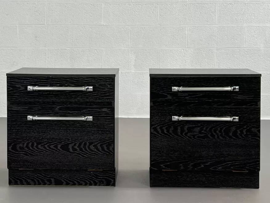 Pair of bedside tables from the 70s-80s.