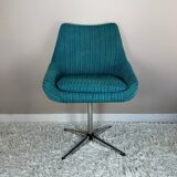 Knoll swivel chair with wool loops from the 70s