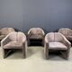 PS142 Easy Chairs by Eugenio Gerli for Tecno, 1970s - set of 5