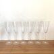 Thomas webb champagne flutes - crystal - roméo model - vintage