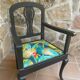 Louis Philippe armchair Tropical wood